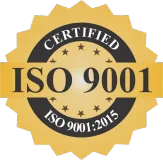 ISO 9001:2015 Quality Management System Certified - International Quality Standards
