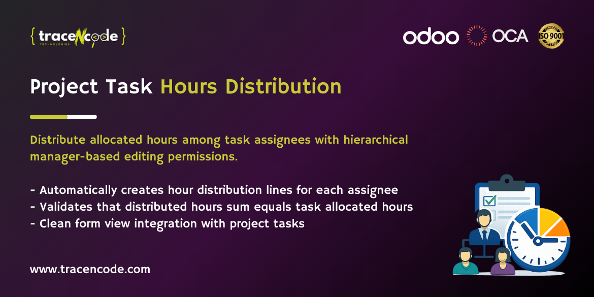 Project Task Hours Distribution & Timesheet Restrictions